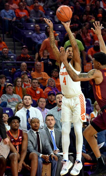 Mitchell leads Clemson to 59-51 win over No. 11 Hokies